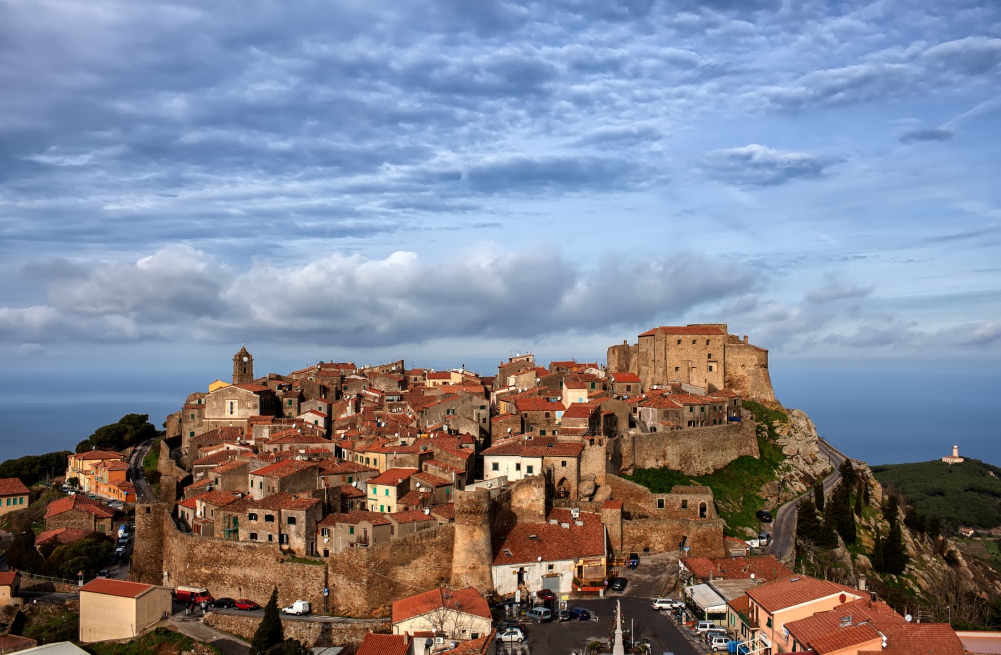 Giglio Castello et sa forteresse médiévale
