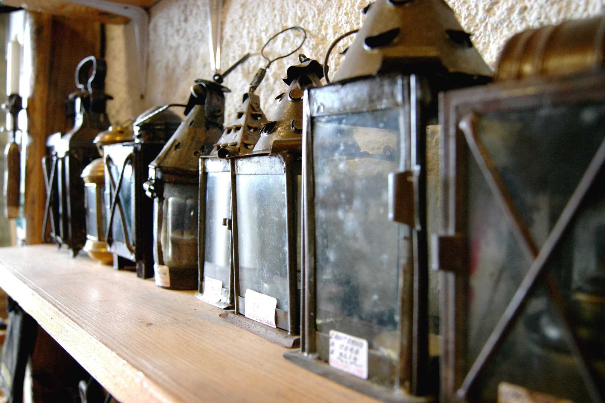The objects on display at the Museum
