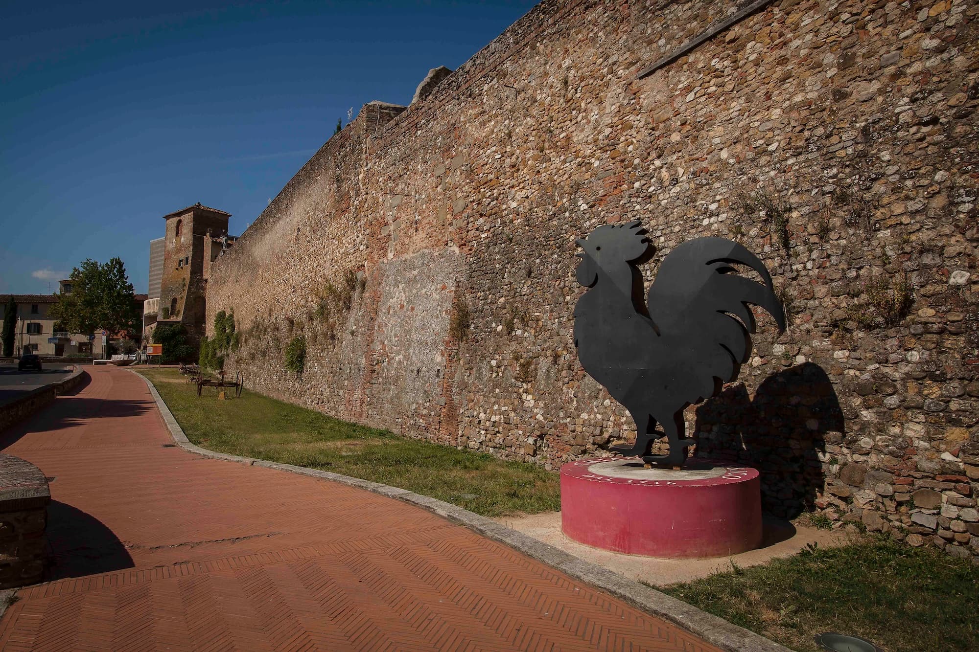 Les remparts de San Casciano in Val di Pesa