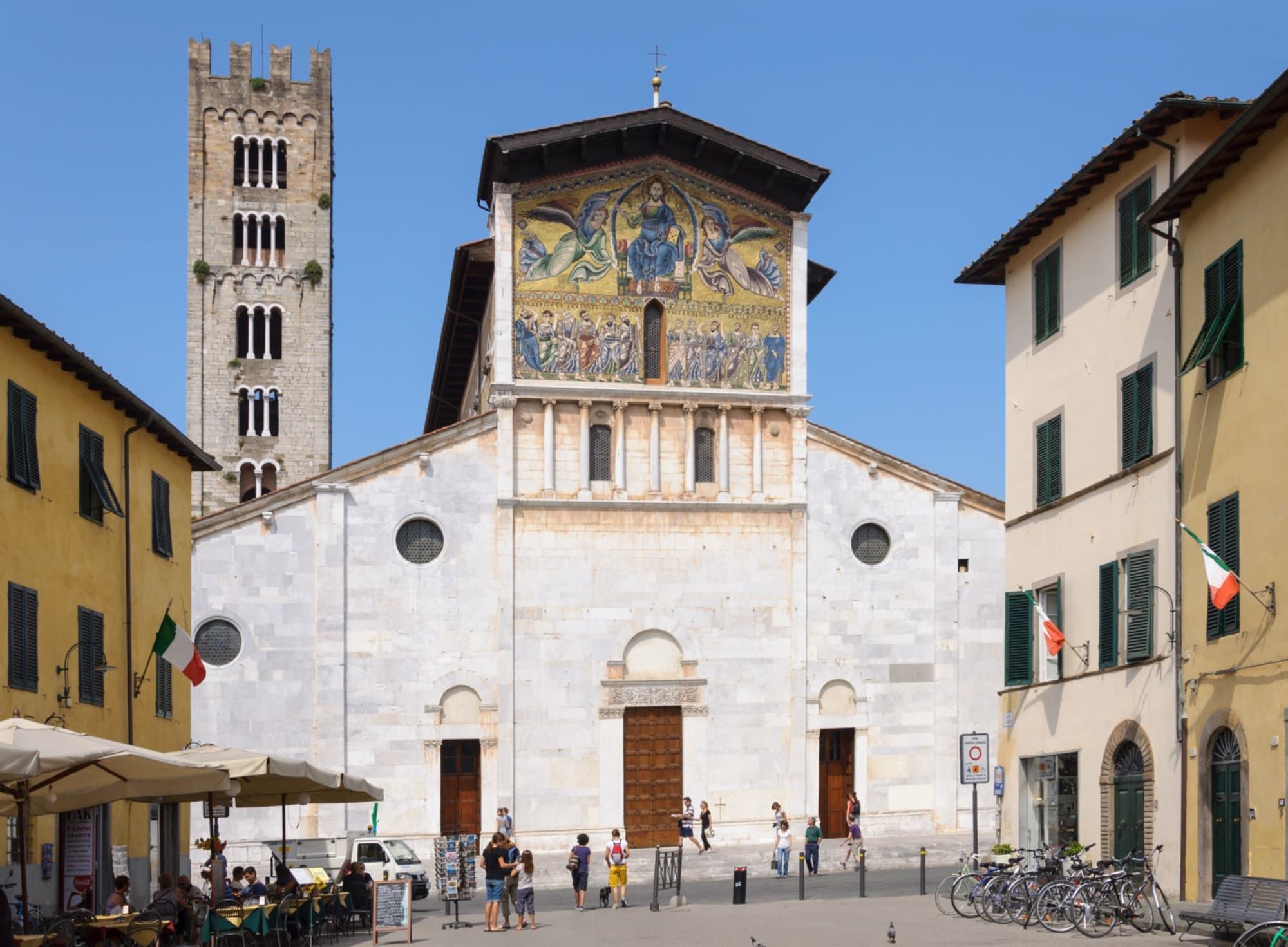 La Basílica San Frediano en Lucca