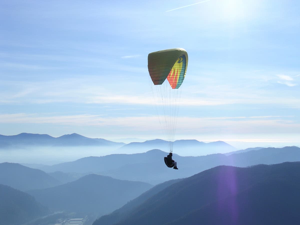 En vuelo sobre Lucca