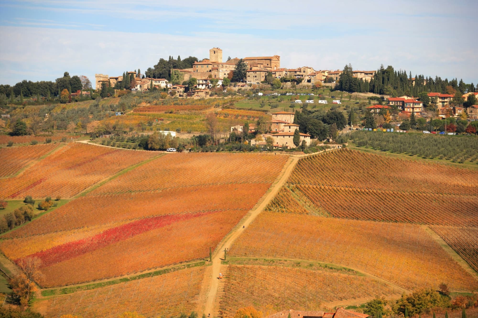 The village of Panzano