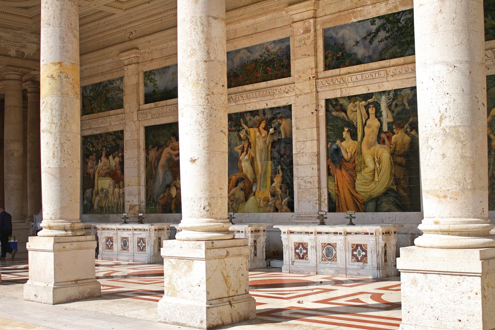 Terme Tettuccio di Montecatini, le acque termali