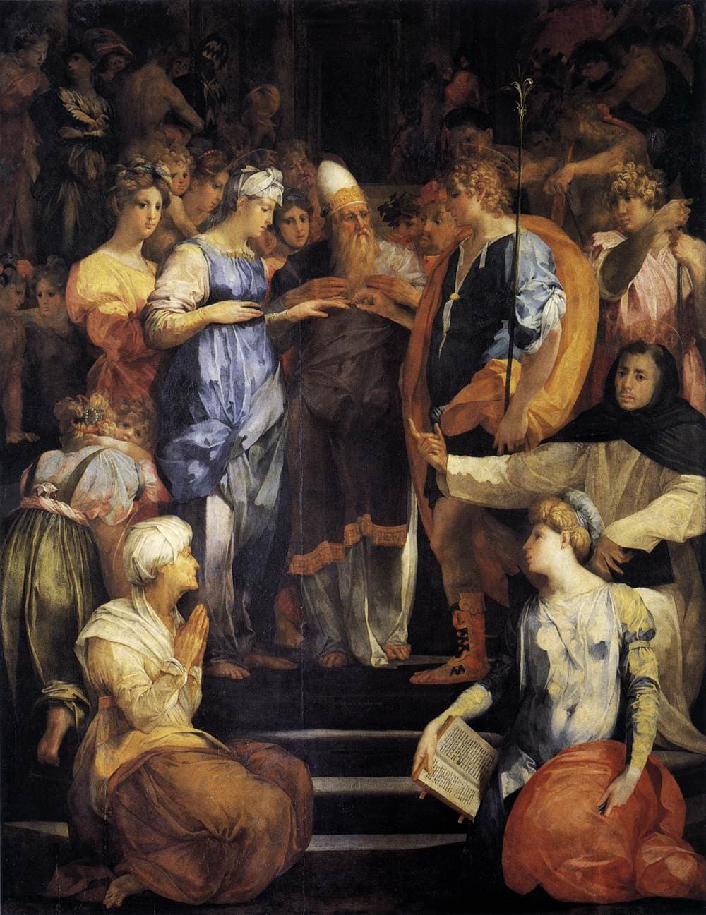 Lo sposalizio della Vergine di Rosso Fiorentino