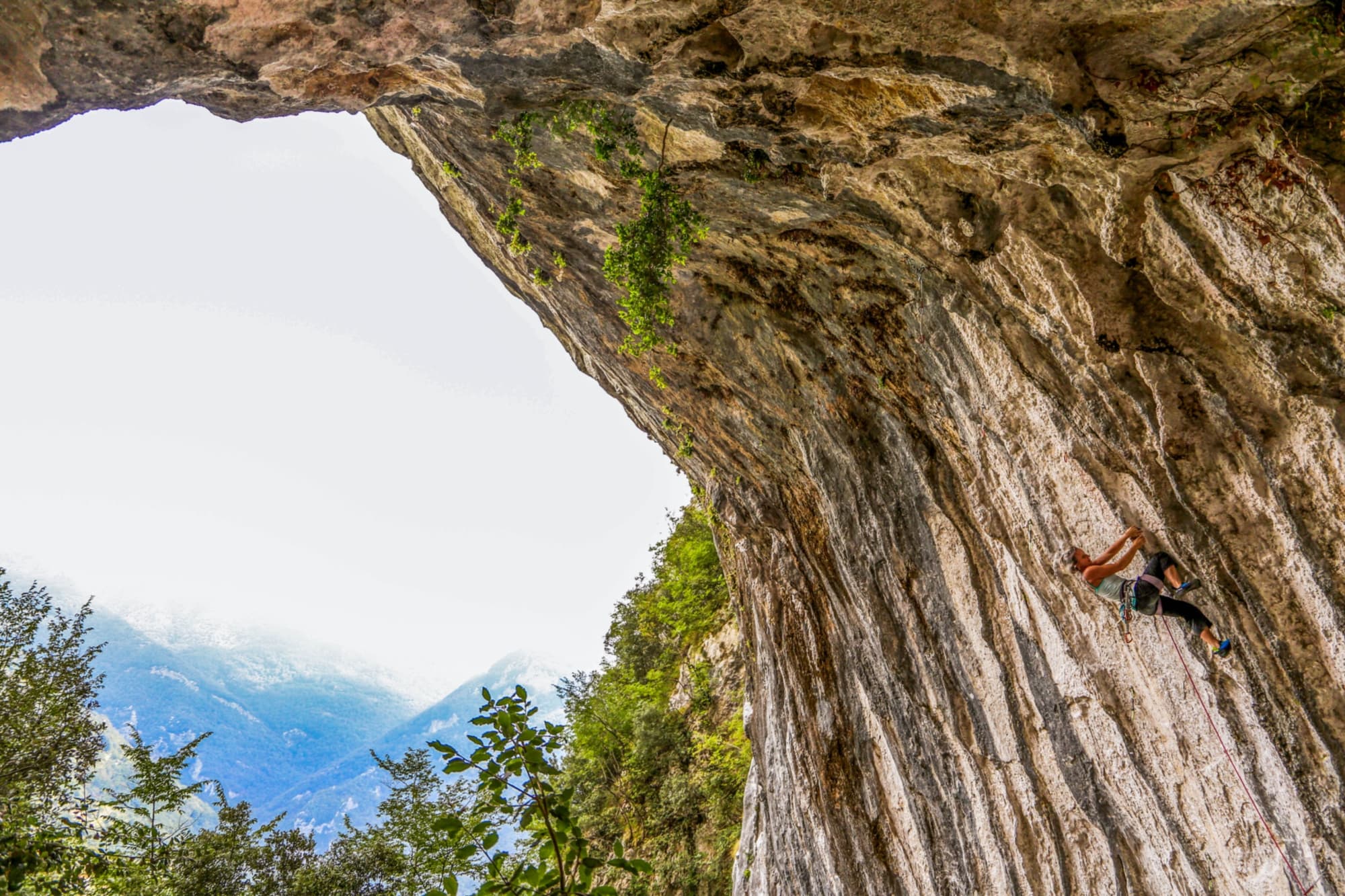 Arrampicata allo Slow Travel Fest di Camaiore