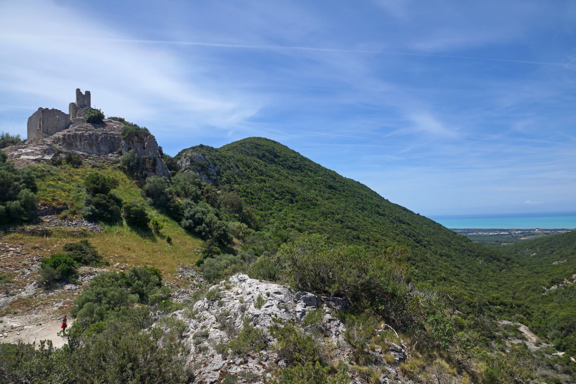 Campiglia Marittima seaview