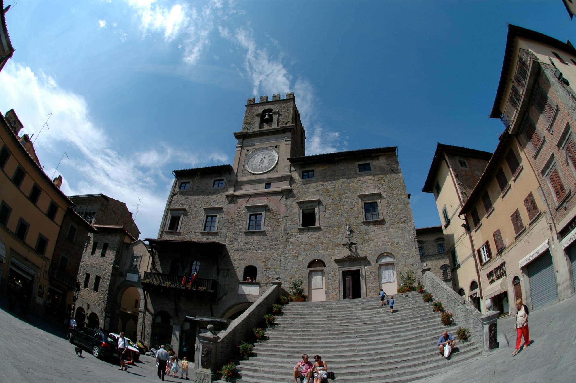 Il palazzo comunale di Cortona