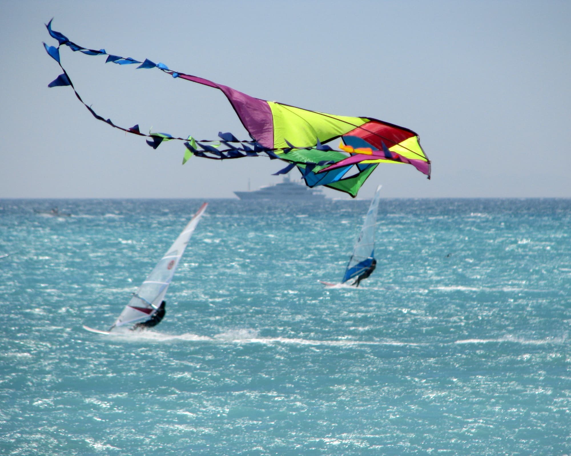 Windsurf en Vada