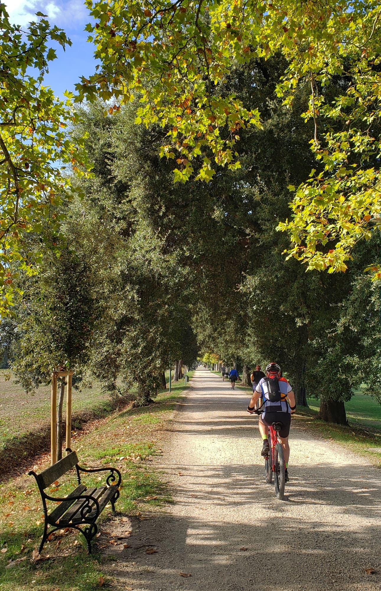 Bicycle touring in Prato