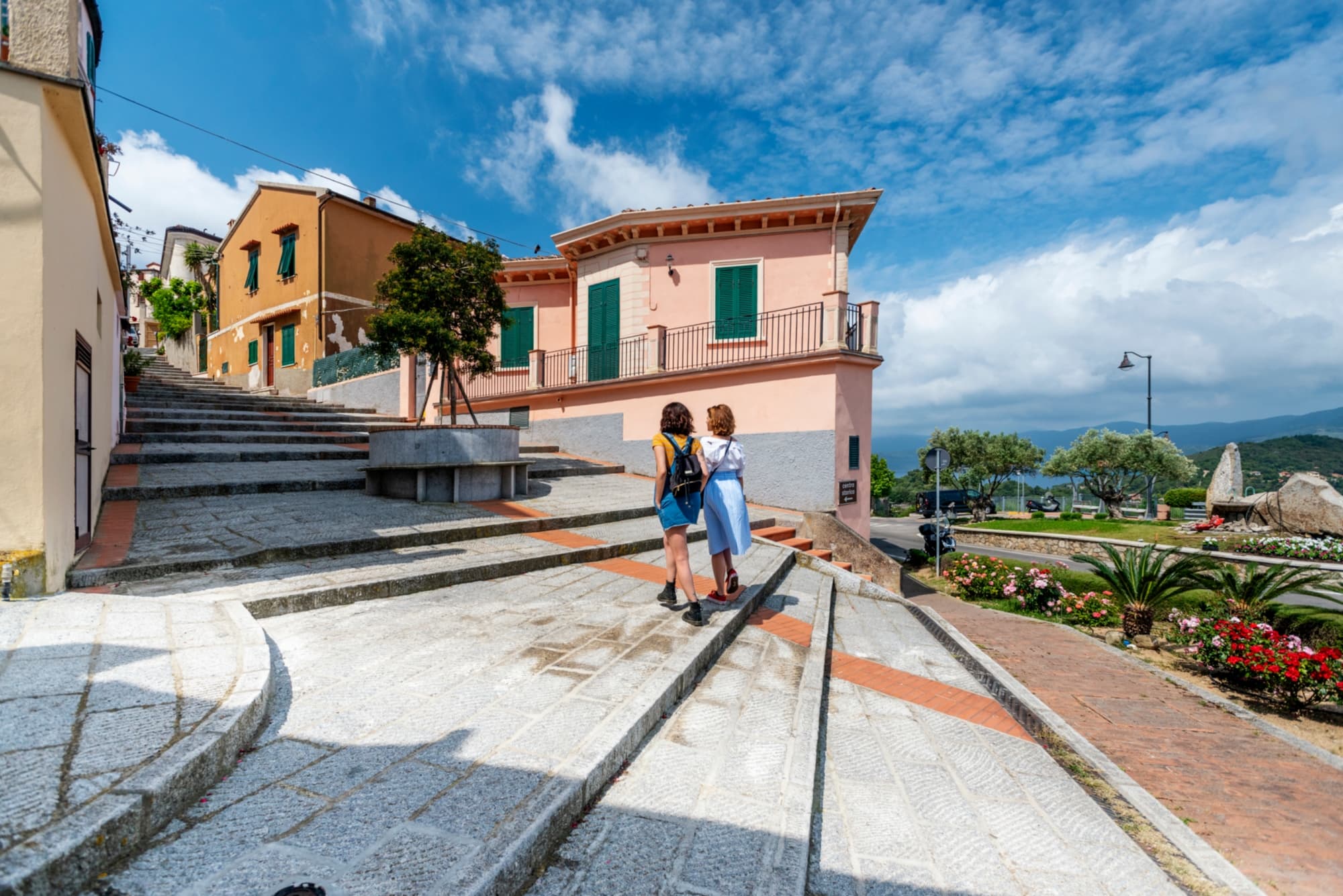 Elba - Freitreppe Capoliveri