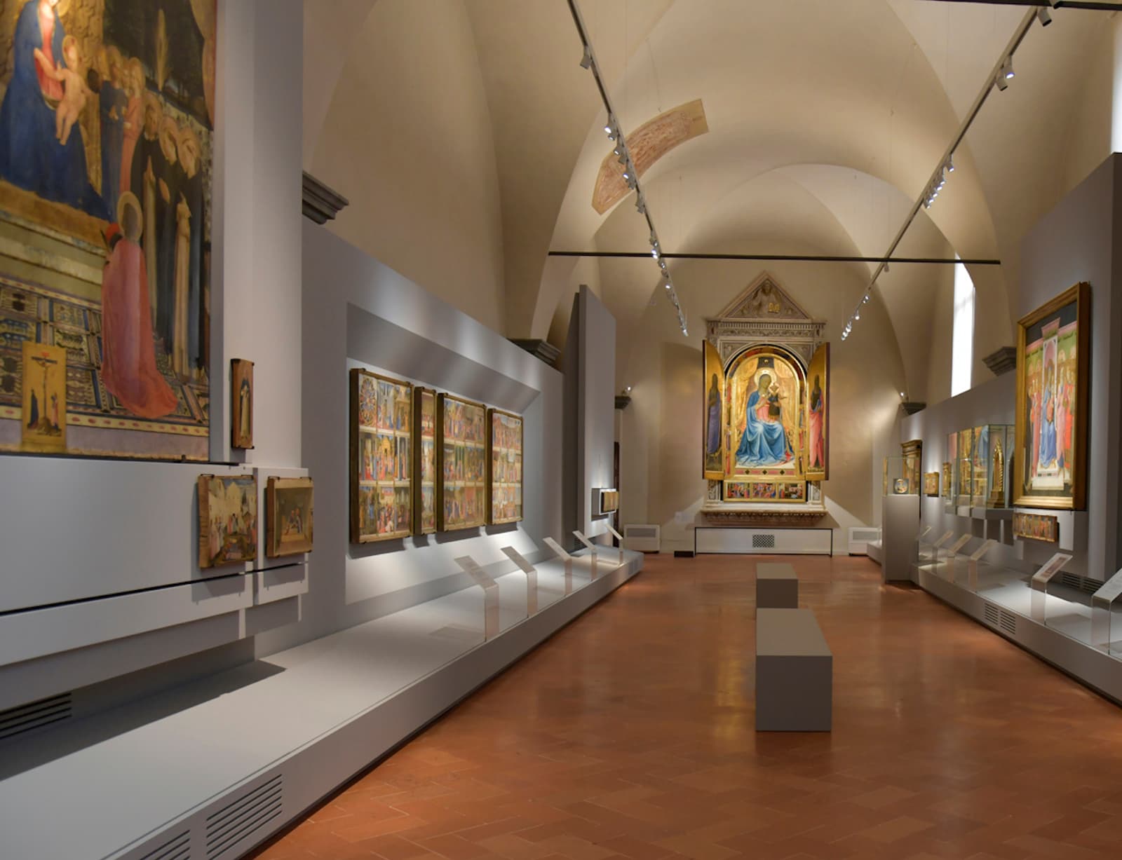 Ein Saal im Museum San Marco in Florenz
