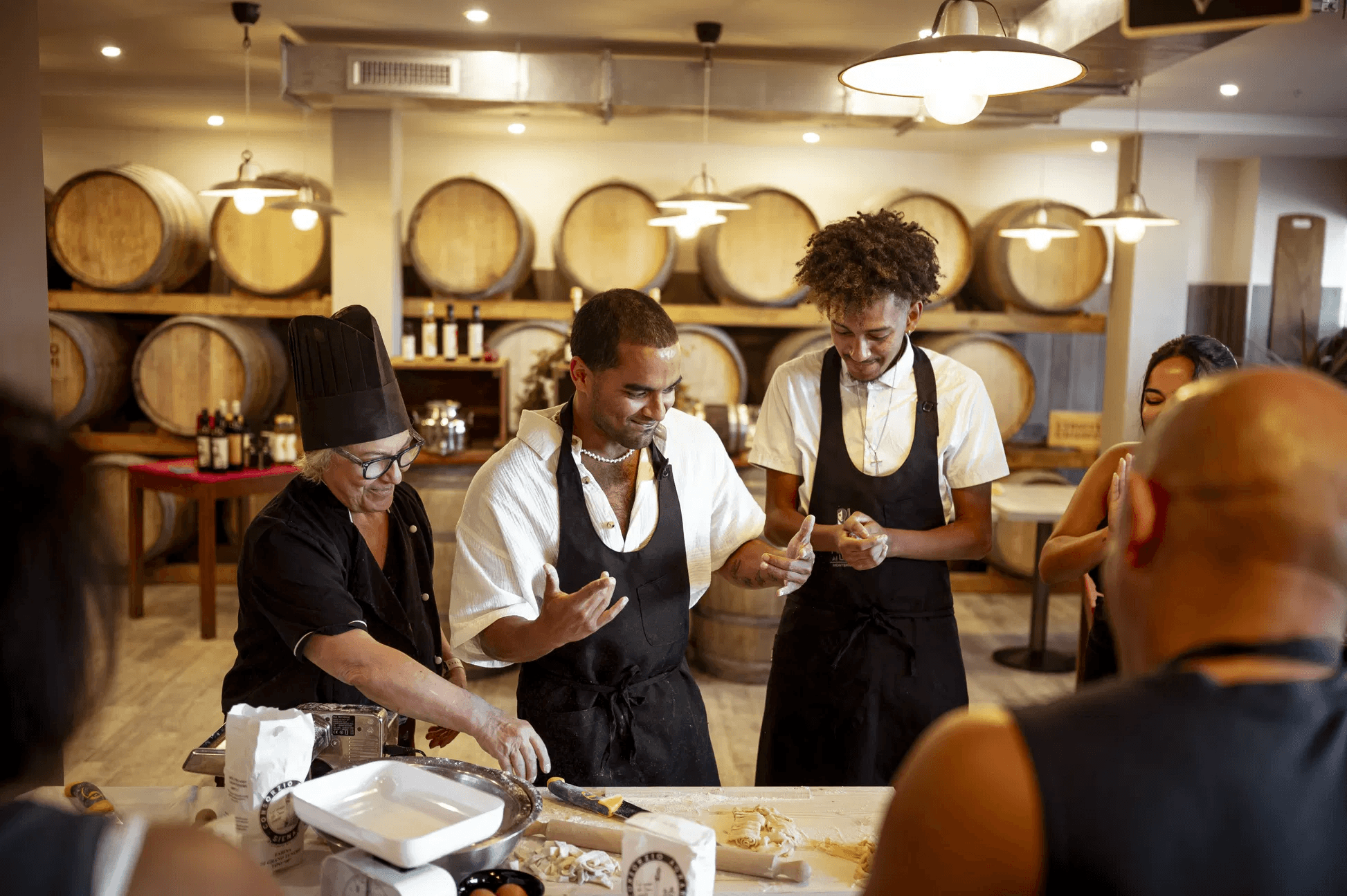 Cooking class: authentic Italian recipes with lunch