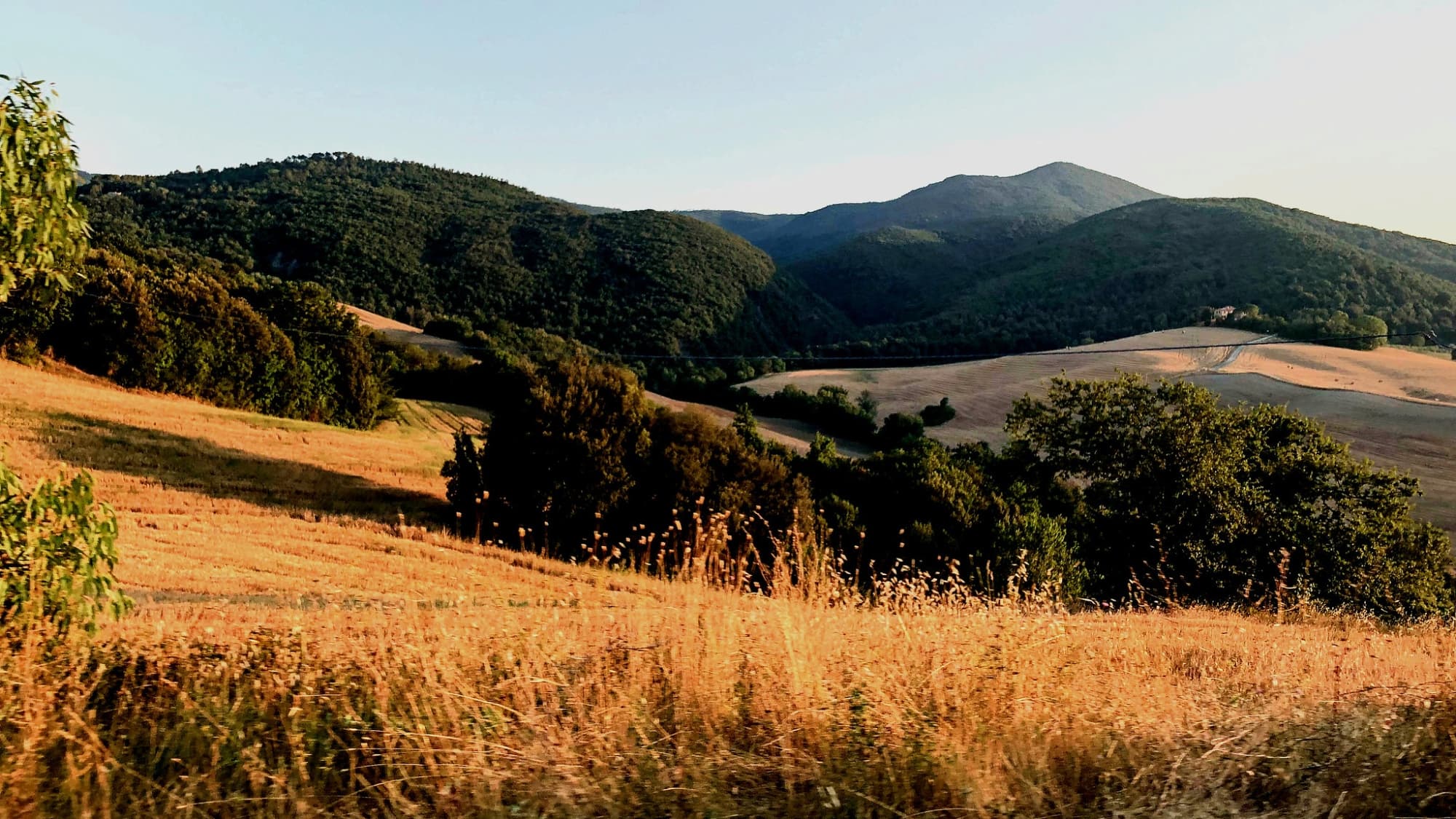 Landschaft von Pomarance