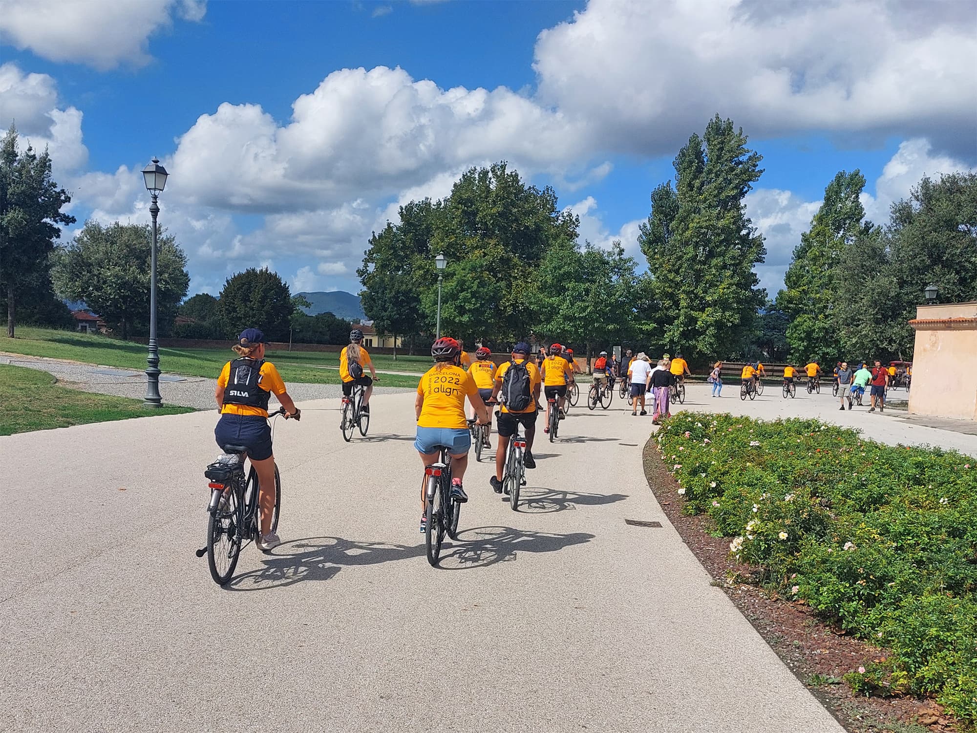 Tour in bicicletta da Lucca a Pisa con App