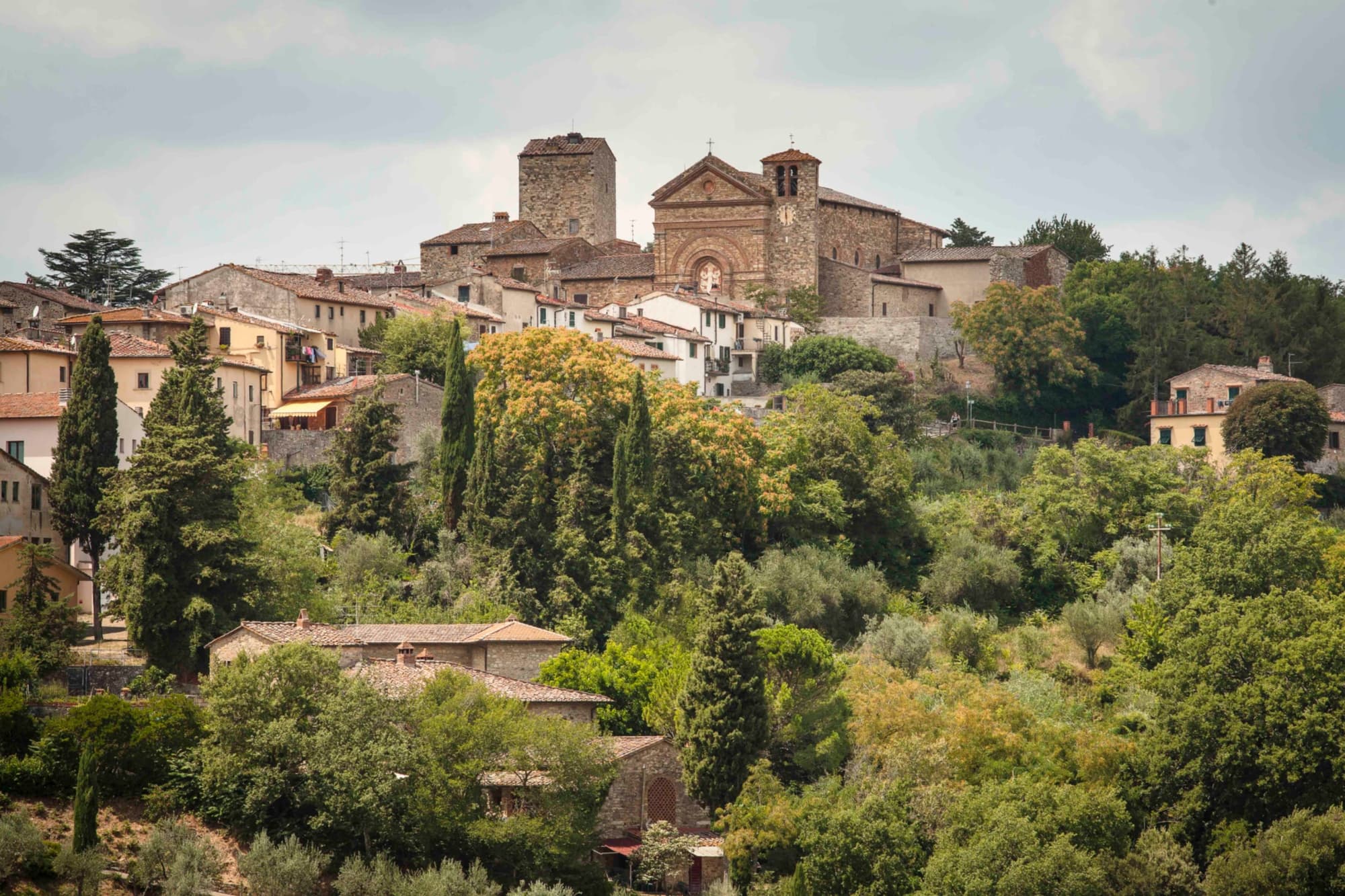 Vista de Panzano in Chianti