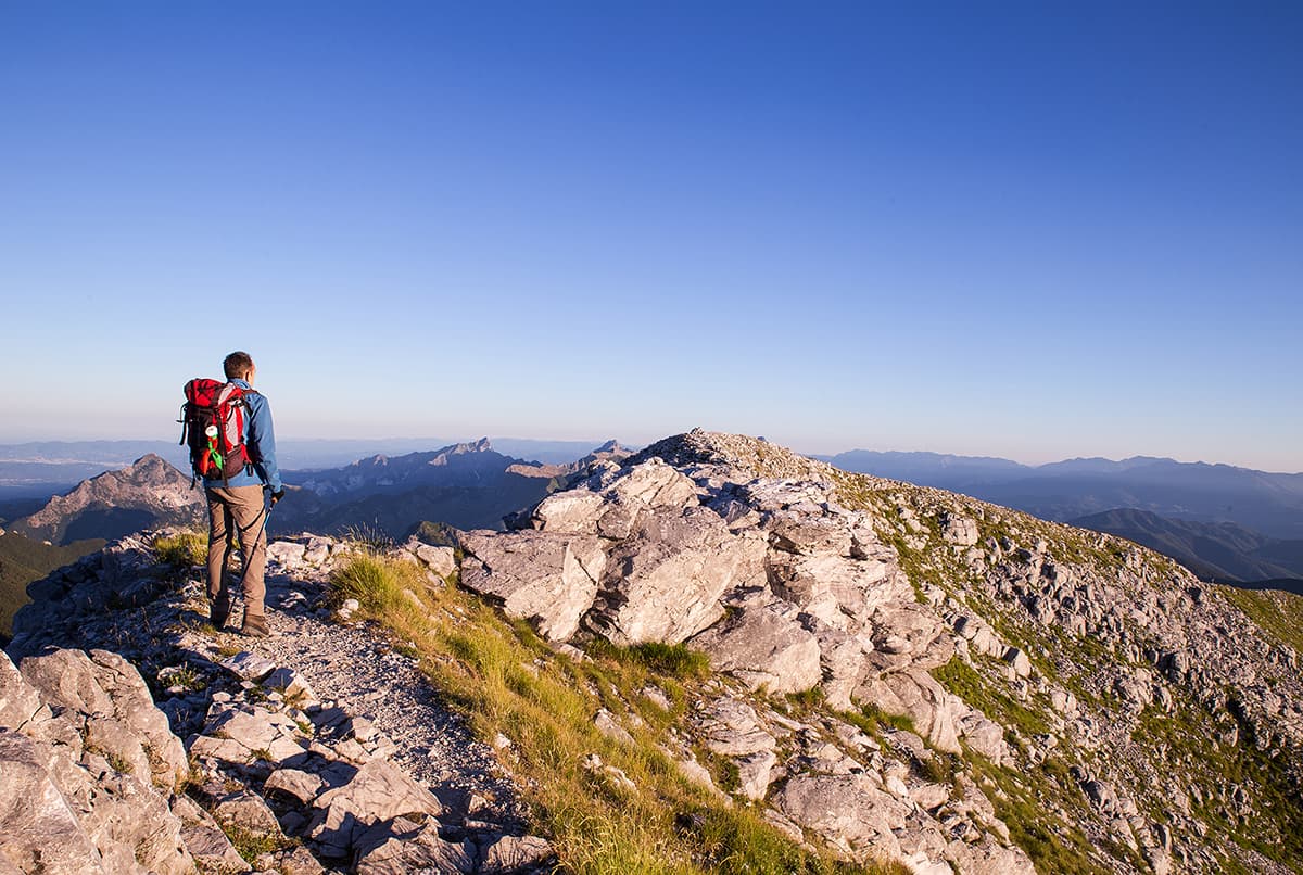 Trekking sulla Pania