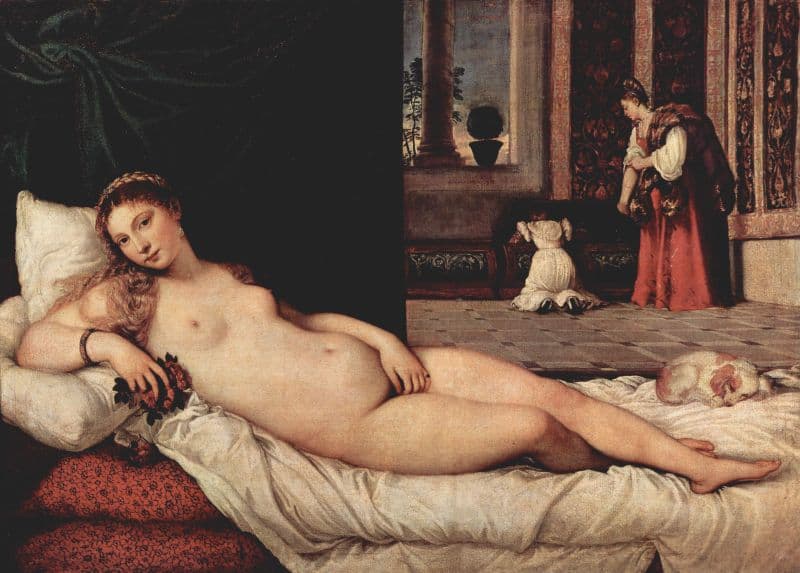 Venere di Urbino, Tiziano