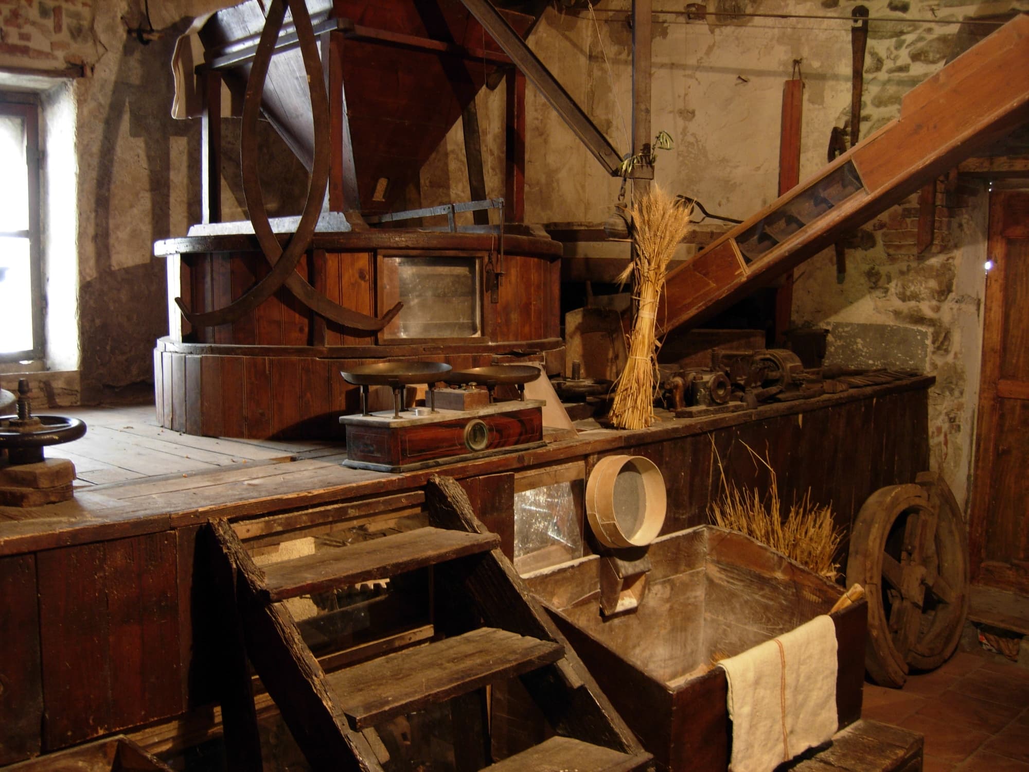 Molino Menicone, interno