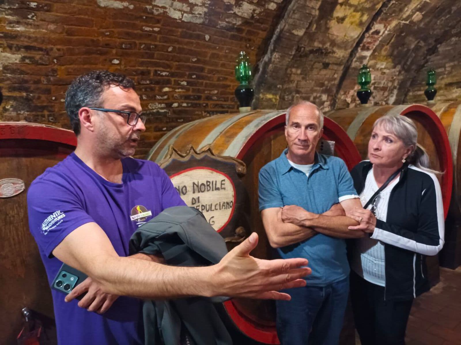 Visita cantina sotterranea Montepulciano