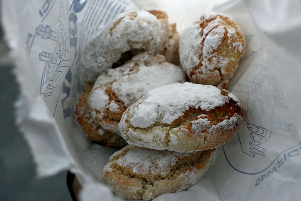 Ricciarelli, dulces típicos de Siena