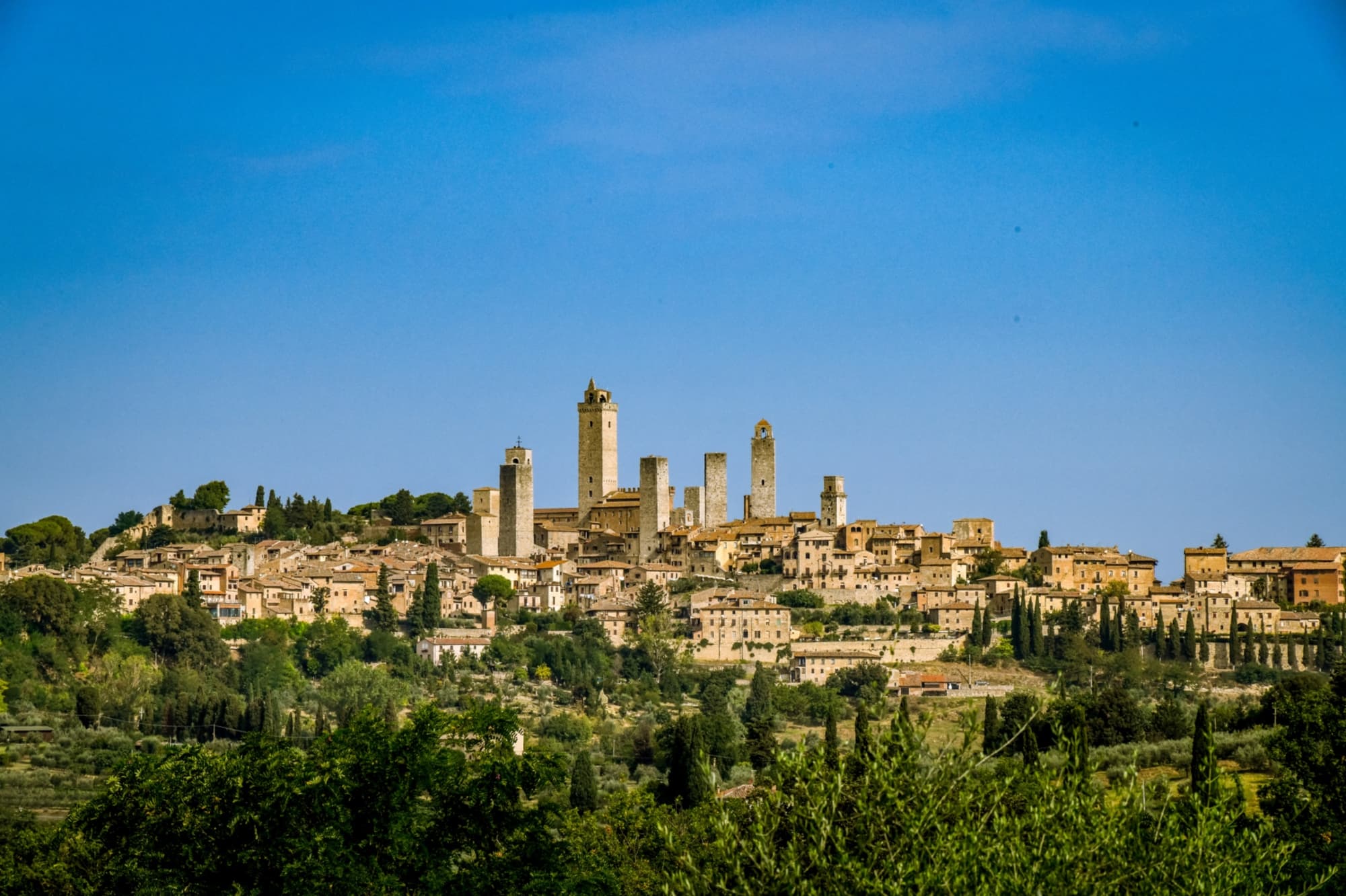 Skyline von San Gimignano