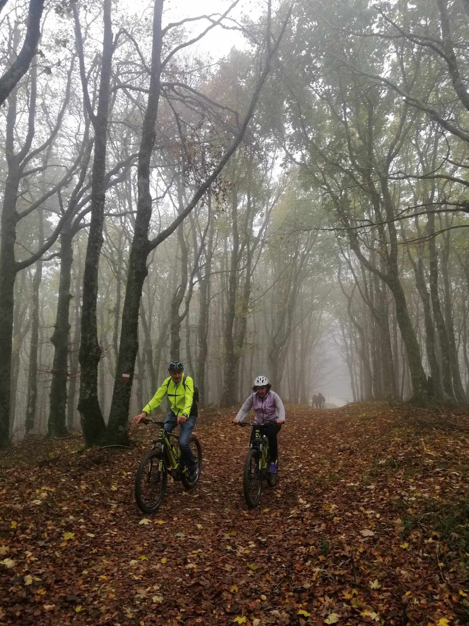 Riding around Monte Santo