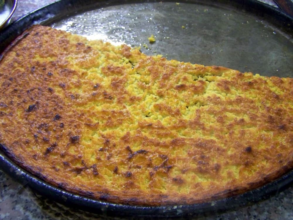A pan of Cecina
