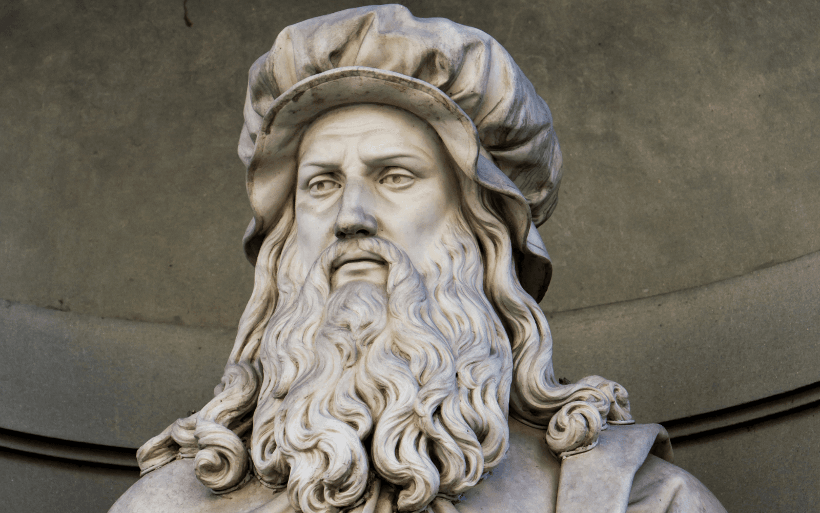 Sculpture by Leonardo da Vinci 