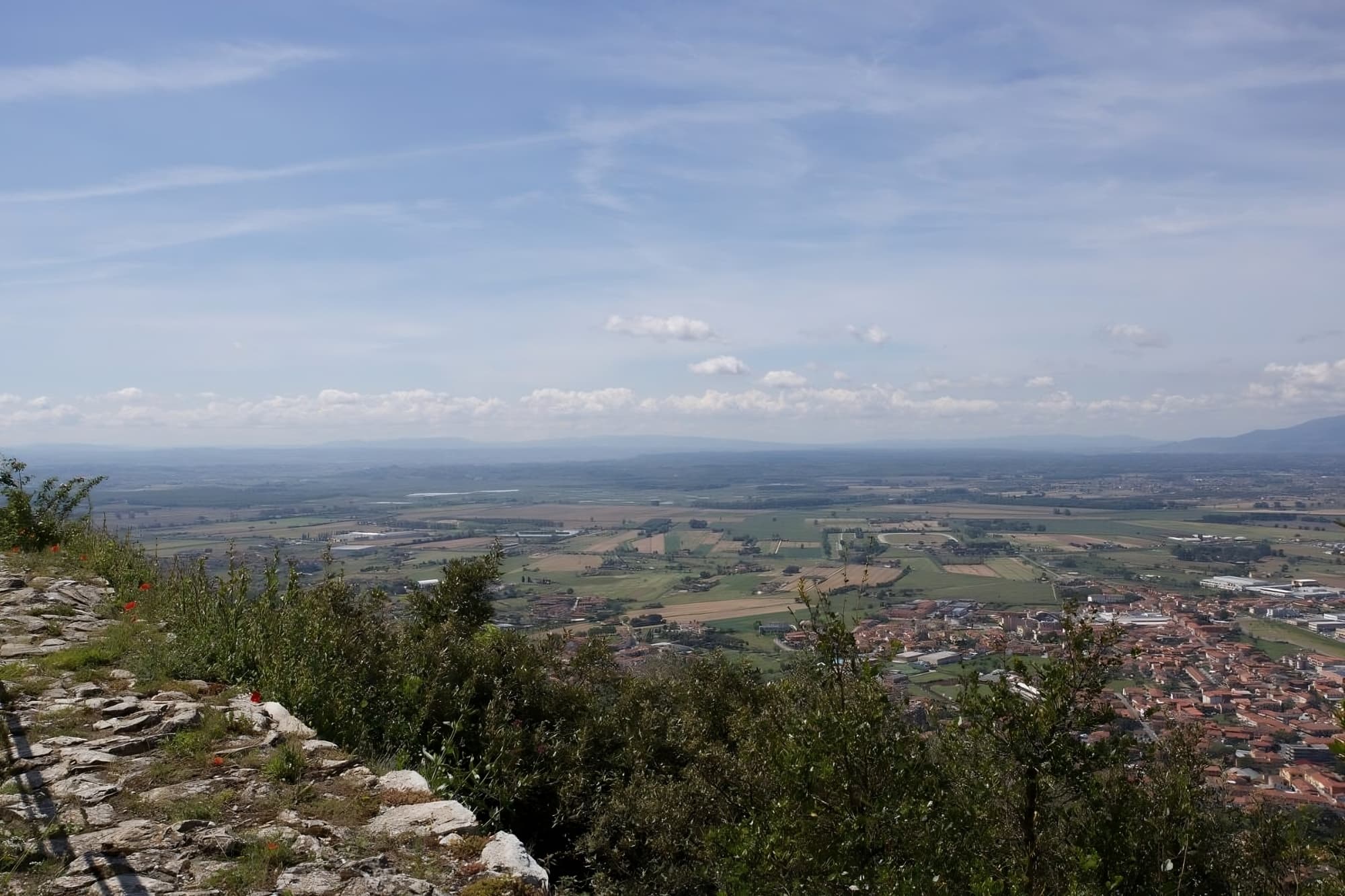 The view from Monsummano Alto
