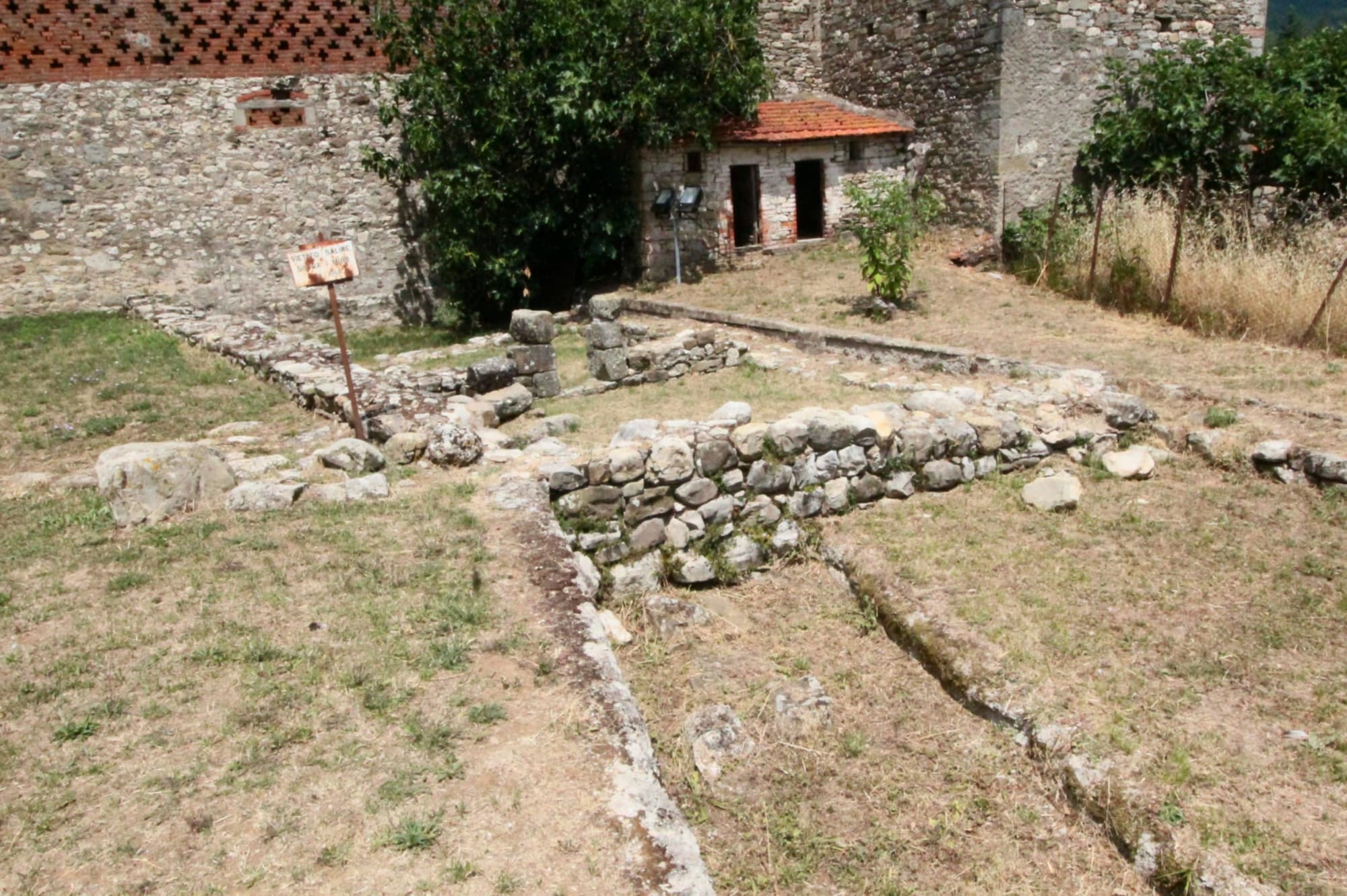 Pieve Sant'Antonino a Socana, scavi etruschi