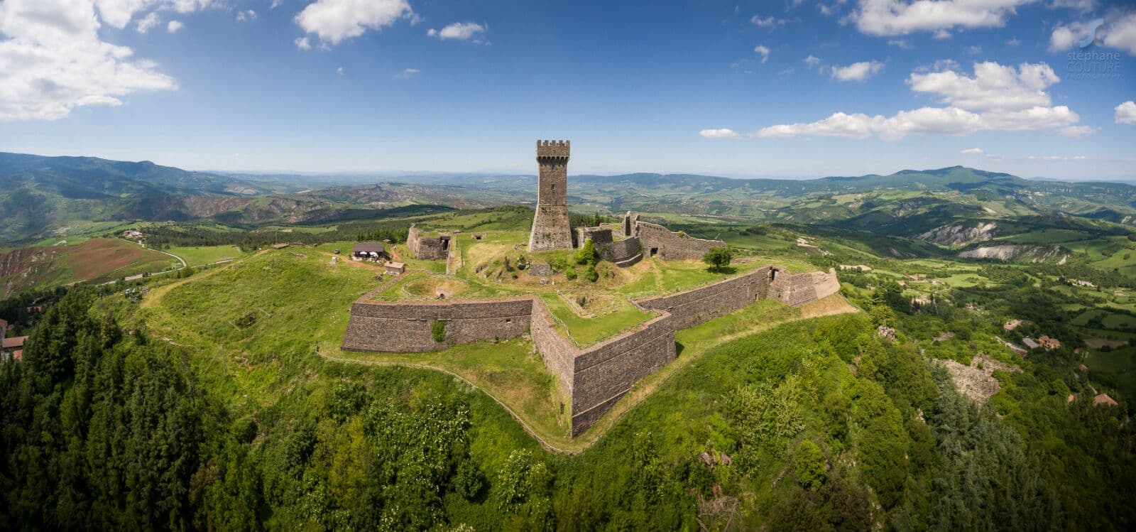 La Fortezza volo d'uccello, Radicofani