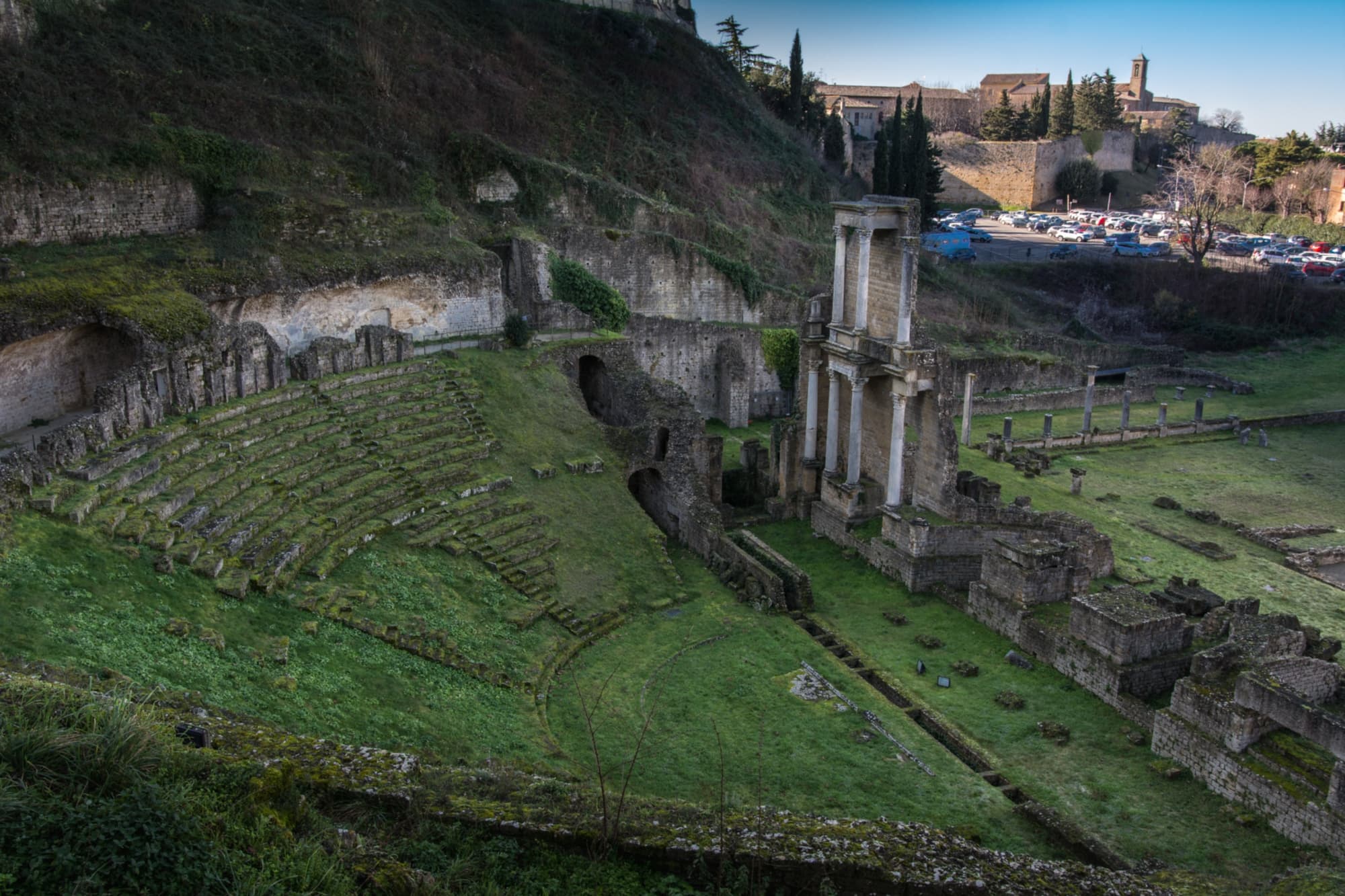 Das Römische Theater in Volterra