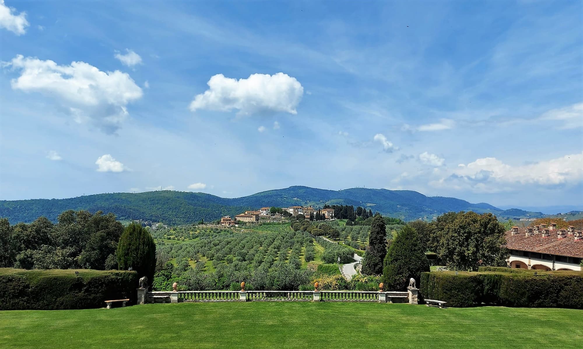 Balkon in Artimino