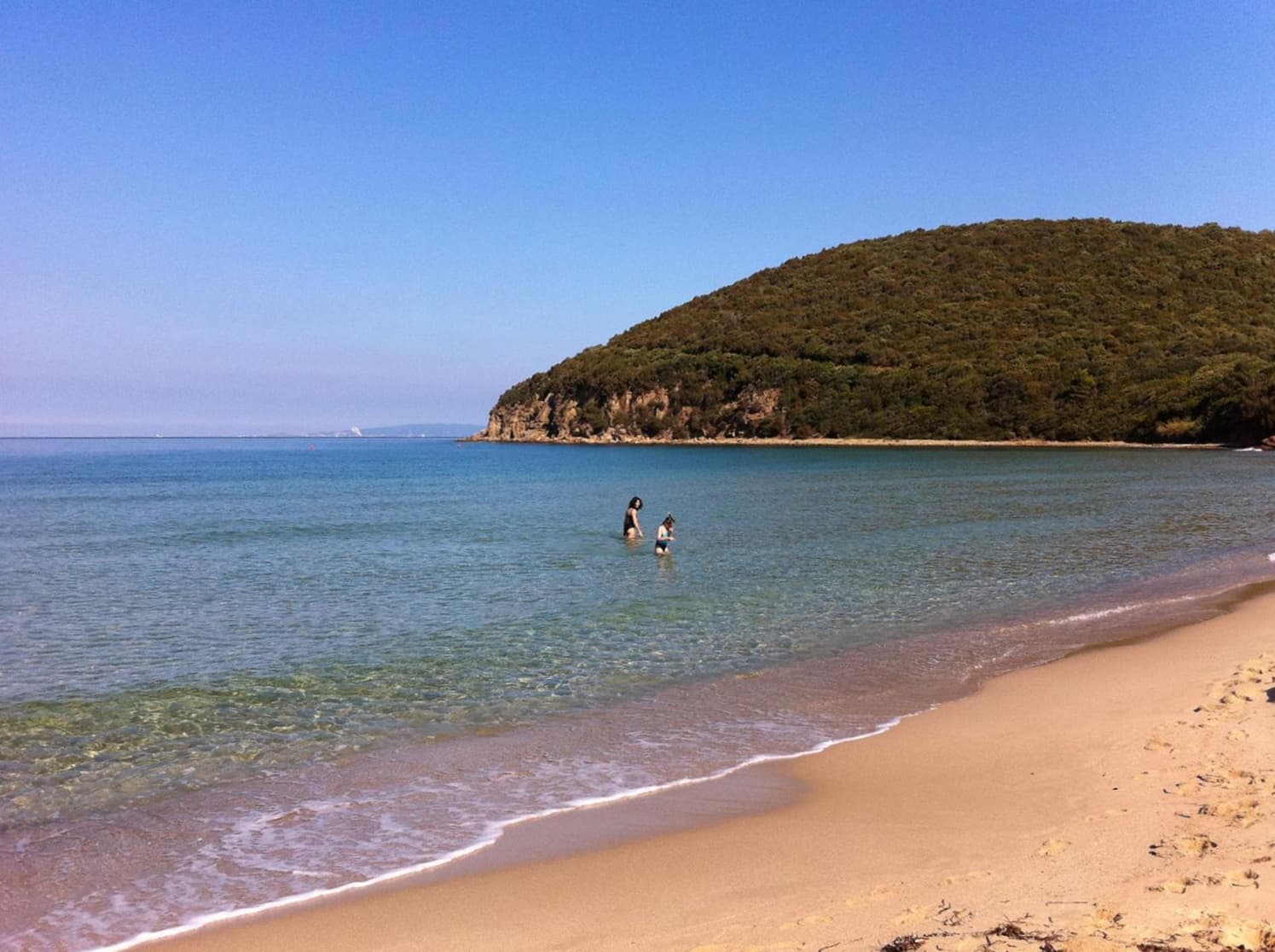 La playa de Cala violina