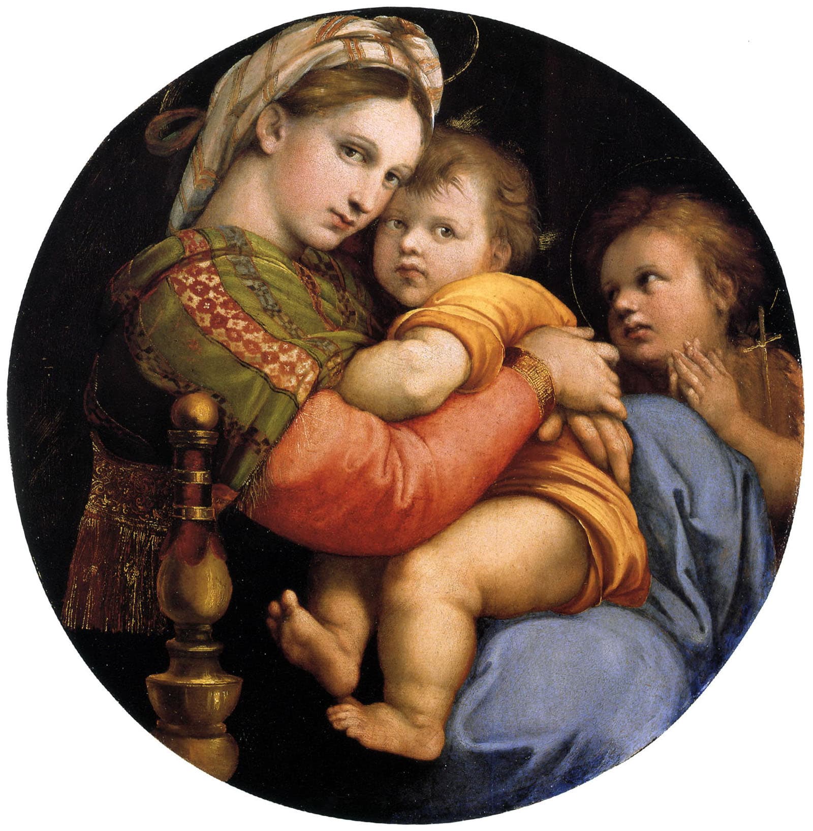 Raffaello-Madonna-della-seggiola-palazzo-pitti