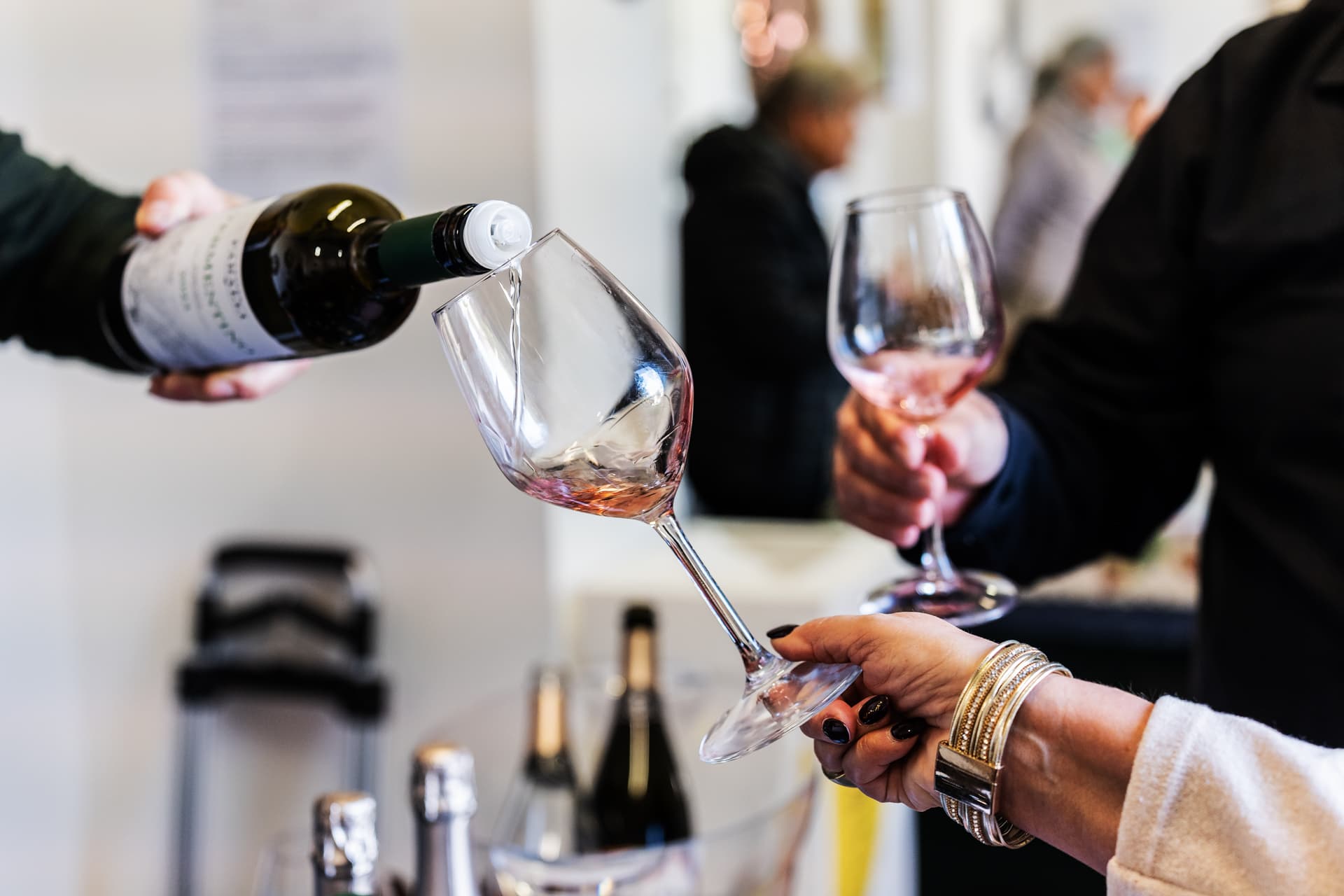 Una degustazione di vino
