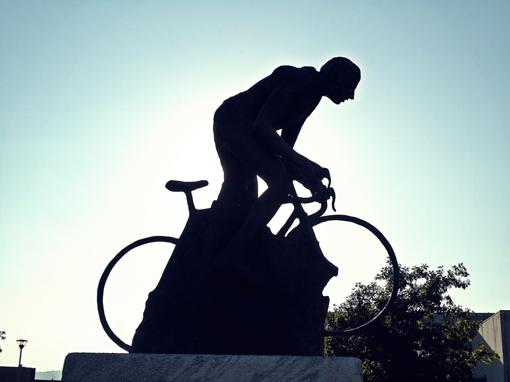 Monument to Fausto Coppi