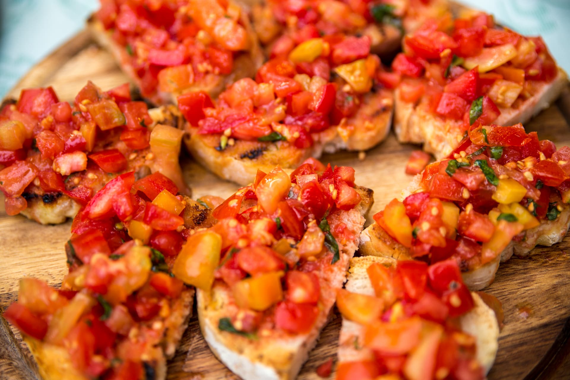 La ricetta della bruschetta al pomodoro