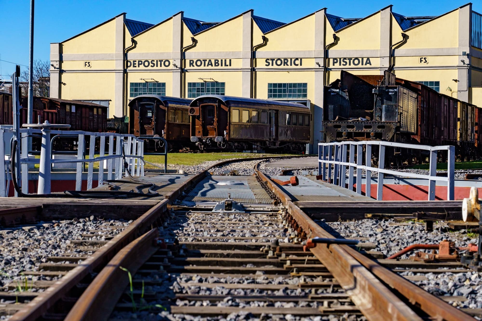 Il Deposito Rotabili Storici a Pistoia