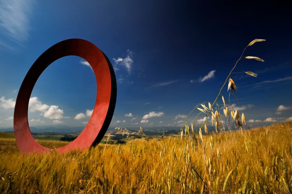 Stacciolis Werk in der Landschaft um Volterra