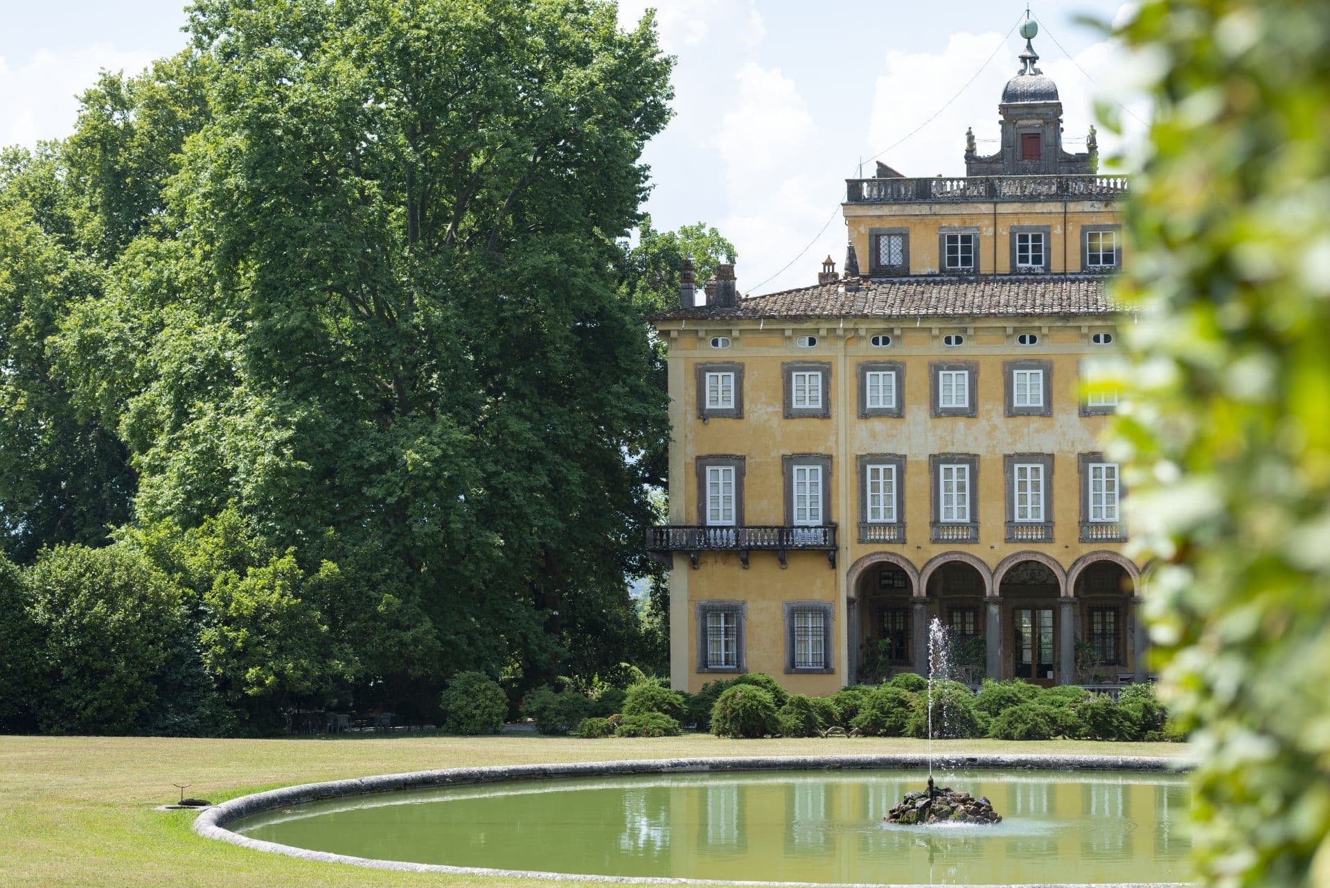 Villa Torrigiani, facciata nord