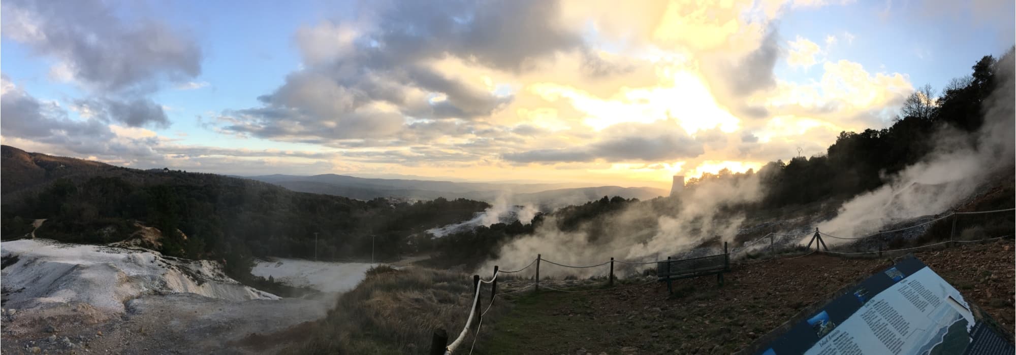 El parque naturalístico Le Biancane, Monterotondo Marittimo