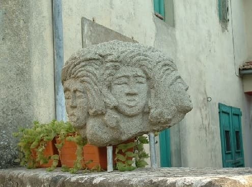 El museo al aire libre de Luicciana