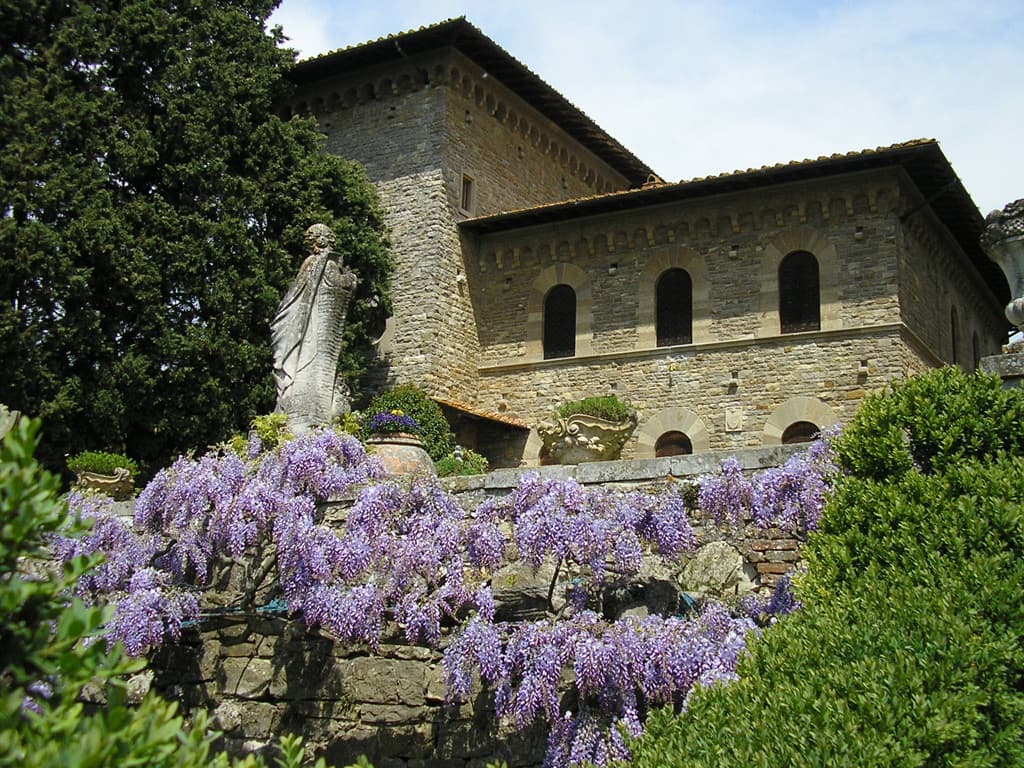 Vista de la Villa Peyron