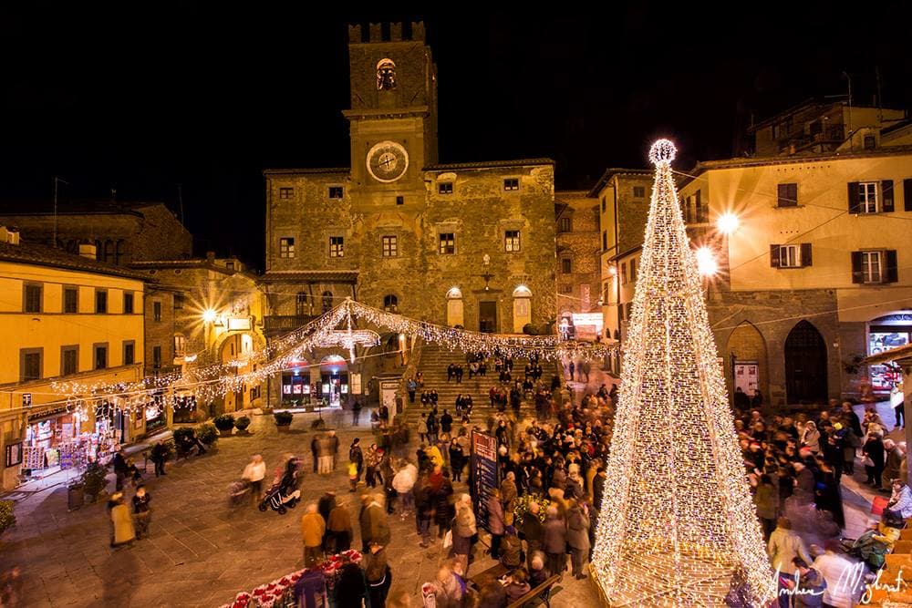 Plaza principal de Cortona