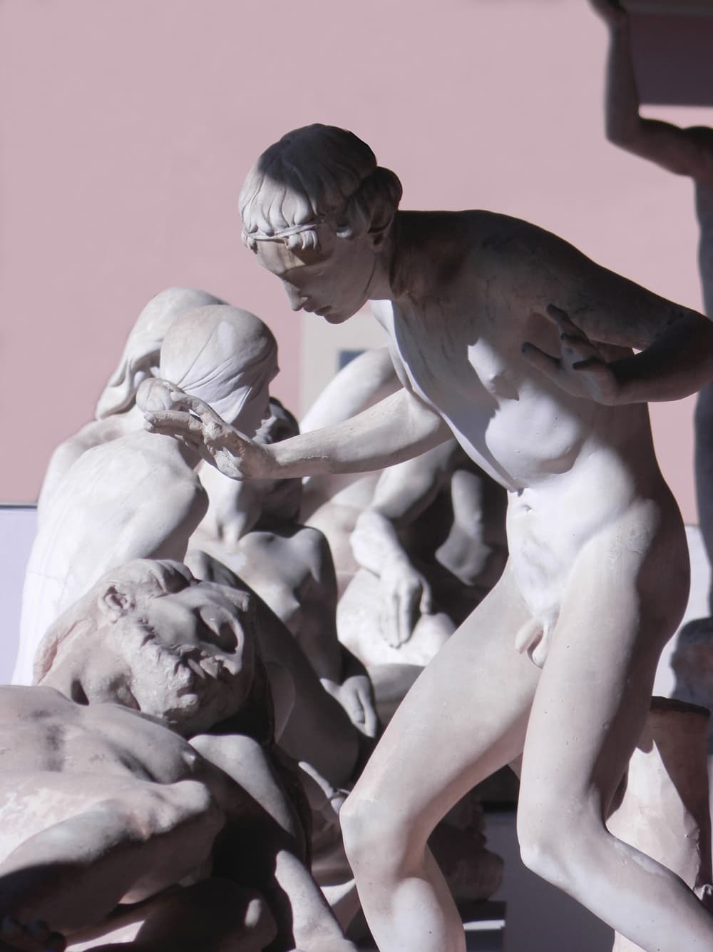 Alcune opere del Museo dei Bozzetti