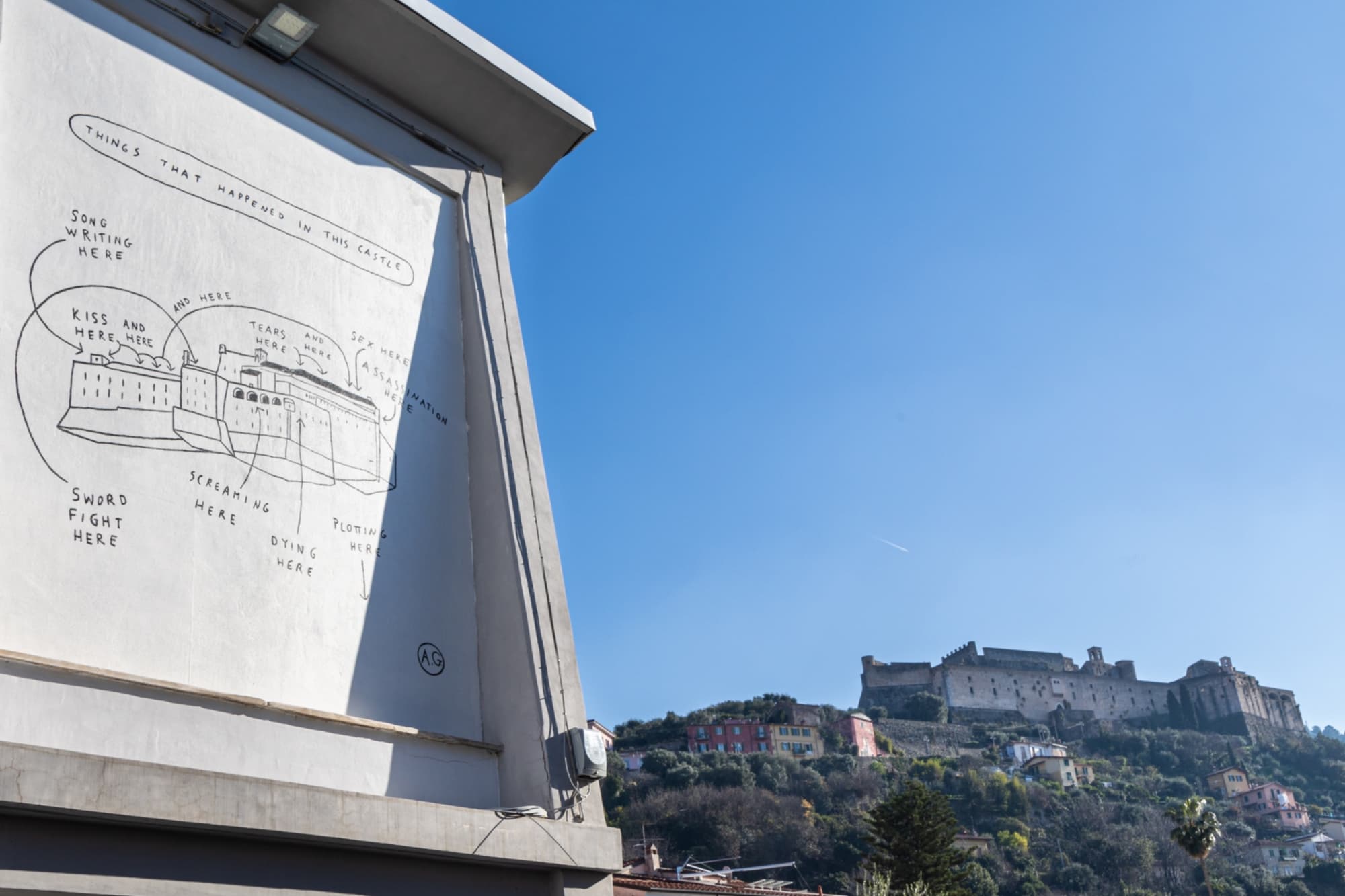 I quattro murales di Aldo Giannotti