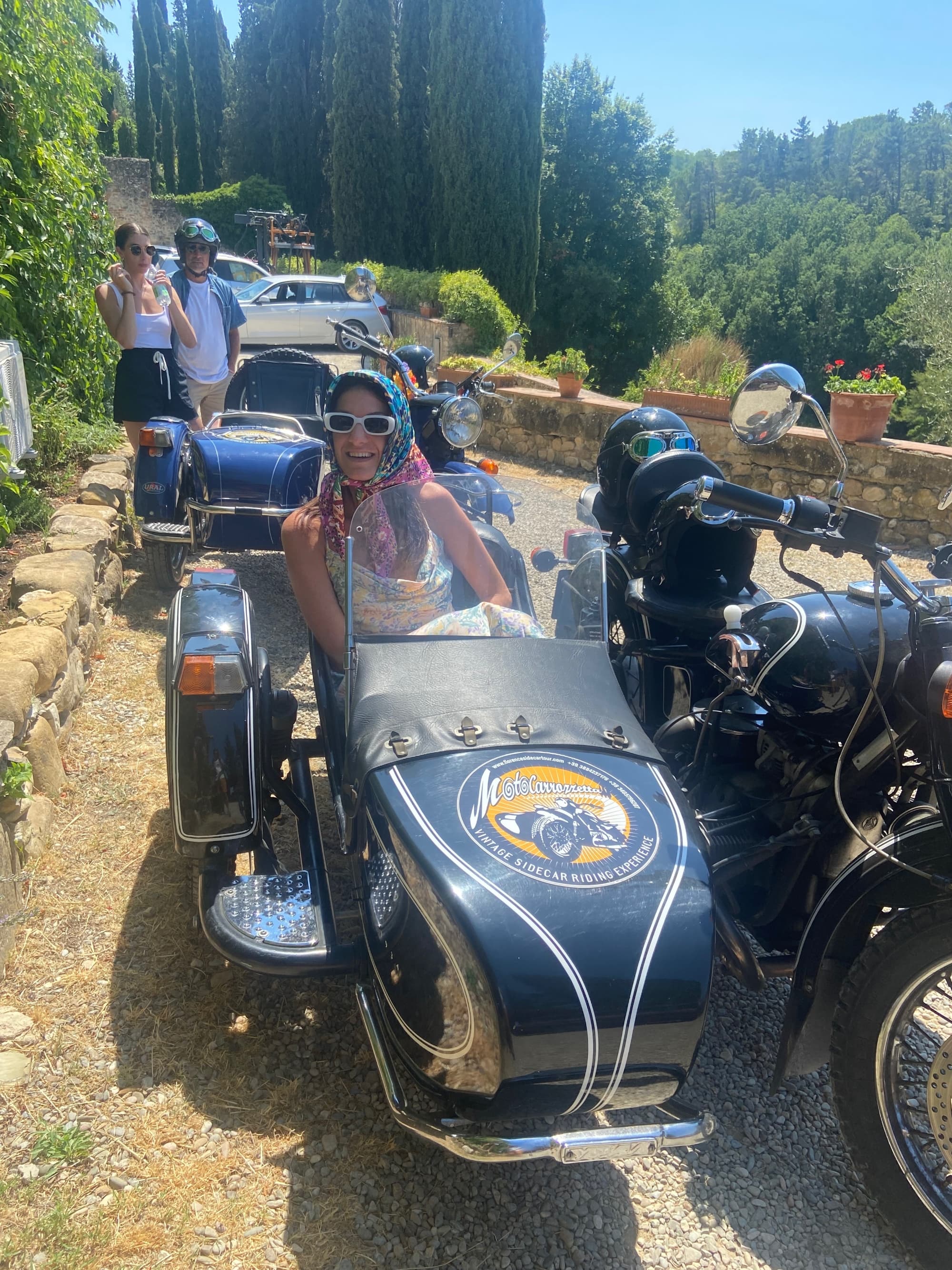 Tour del Chianti in moto sidecar con pranzo