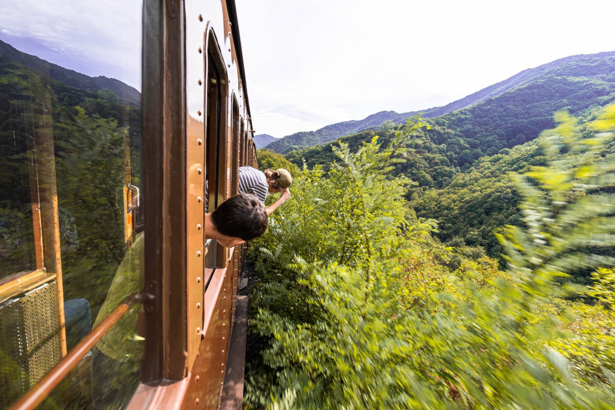 Viaggio su un treno storico