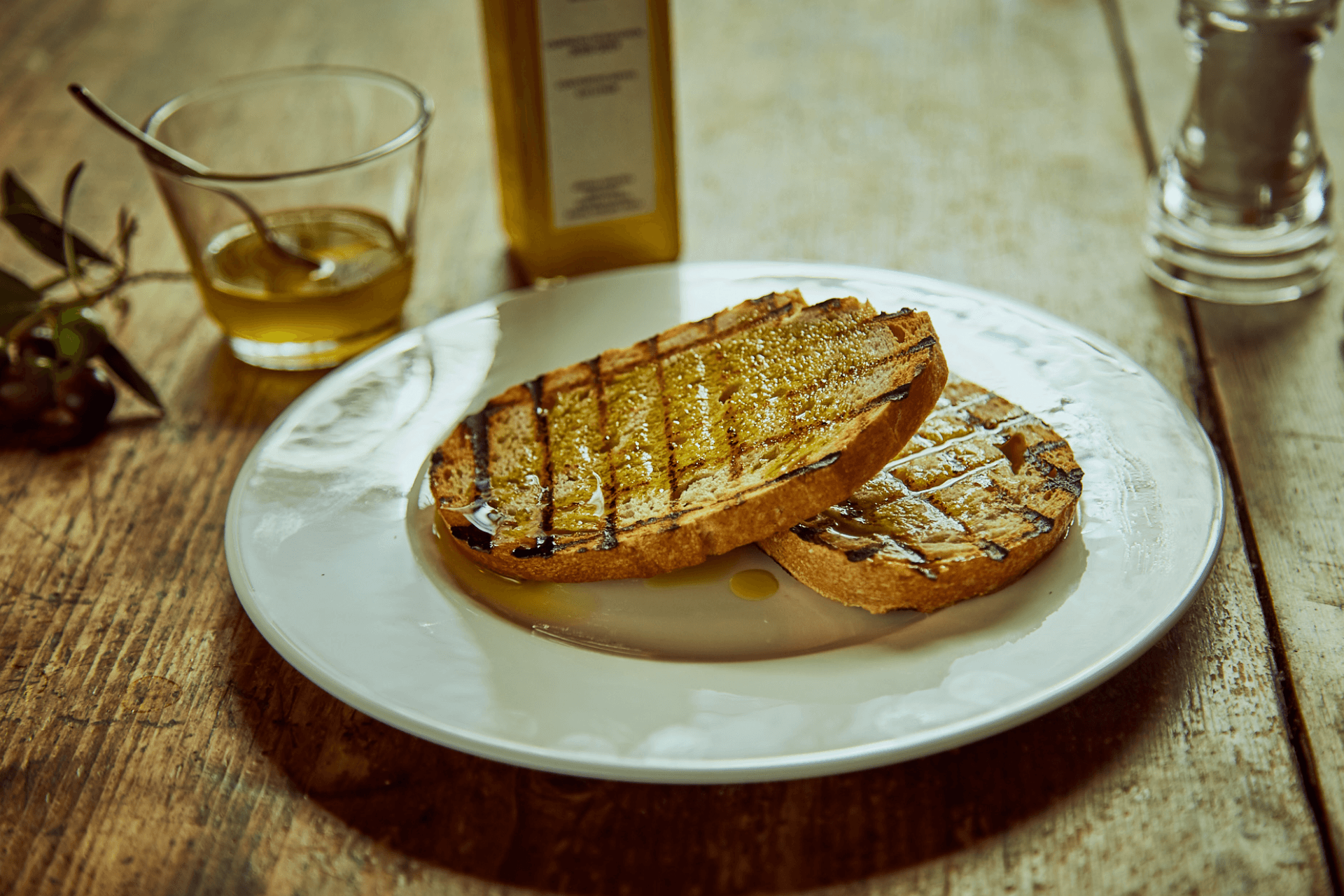 Pain et huile